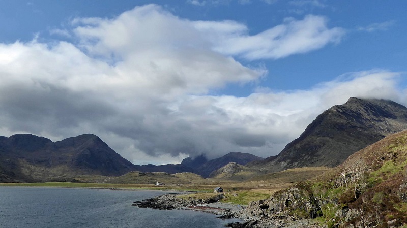 Coastal walk back to Elgol. Photo by Ed Bramley